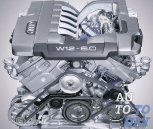 Двигатель W12