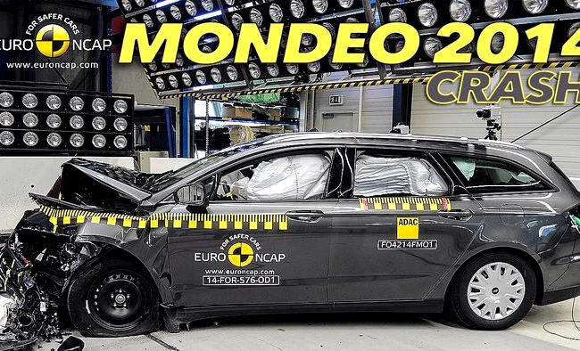 Ford Mondeo краш тест высокая нагрузка