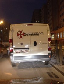 Наклейка «Umbrella Corporation» 