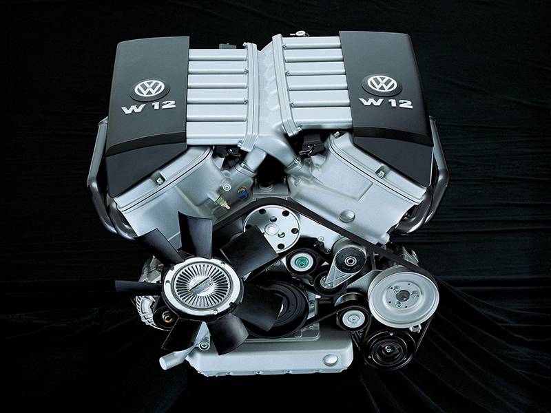 Фото двигателя Volkswagen W12