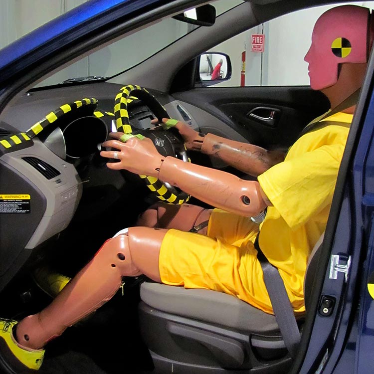 EuroNCAP - тест водителя