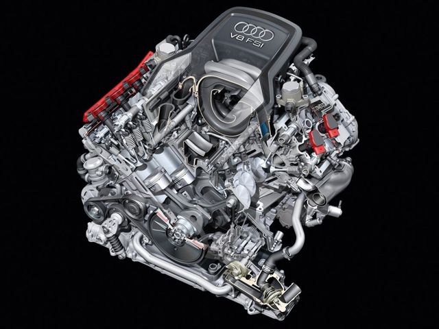 Двигатель  FSi Audi A8
