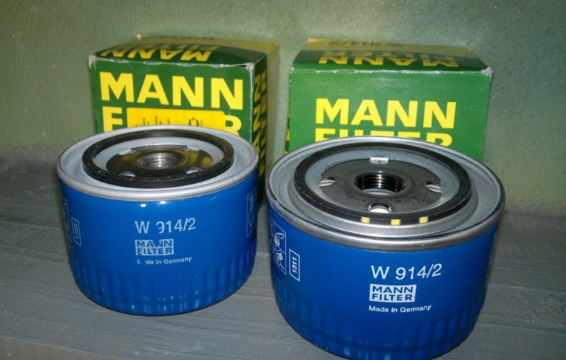 Масляный фильтр производства Mann для отечественных автомобилей