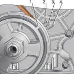 Схема для меток на коленвале и моторе