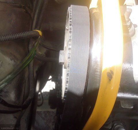 Ремень ГРМ на двигателе подтянут на ВАЗ-2114