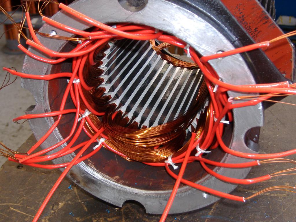Ремонт асинхронных электродвигателей с фазным ротором