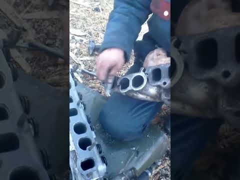 УАЗ 3151 ремонт двигателя частичный часть 3 подготовка ГБЦ