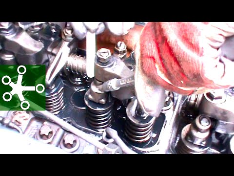 Регулировка клапанов 6-цилиндрового рядного двигателя