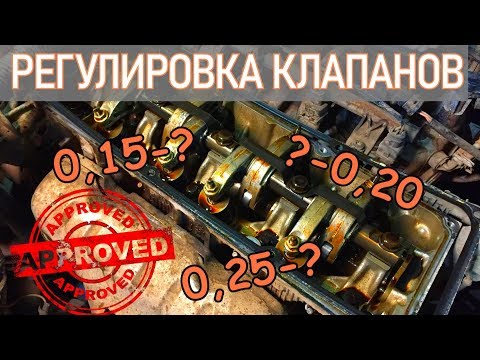 Регулировка клапанов. Полная версия. Перезалив. 