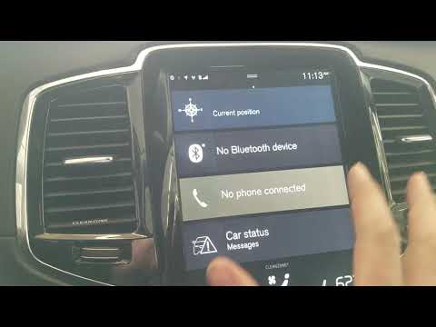 2016 + Volvo XC90 how to Maintenance reset and oil level check.