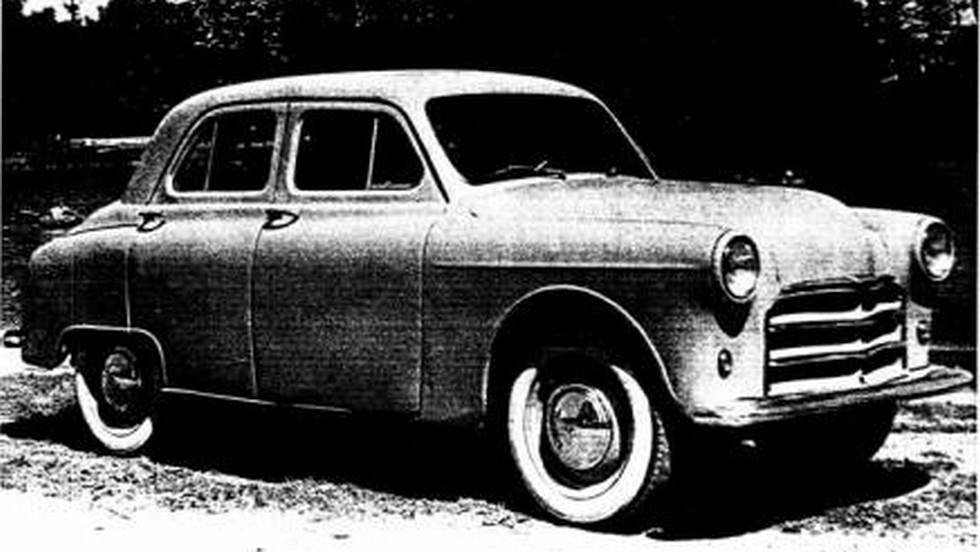 Первый макетный Москвич-402-425 1951