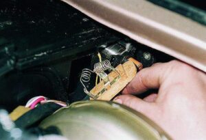 Резистор печки в автомобиле ВАЗ-2114