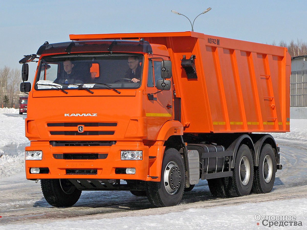 КАМАЗ-6520-К4 (6х4) с двигателем ISL