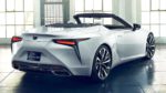 фотографии Lexus LC Convertible Concept 2019 вид сзади