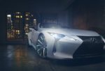 фотографии Lexus LC Convertible Concept 2019 вид спереди