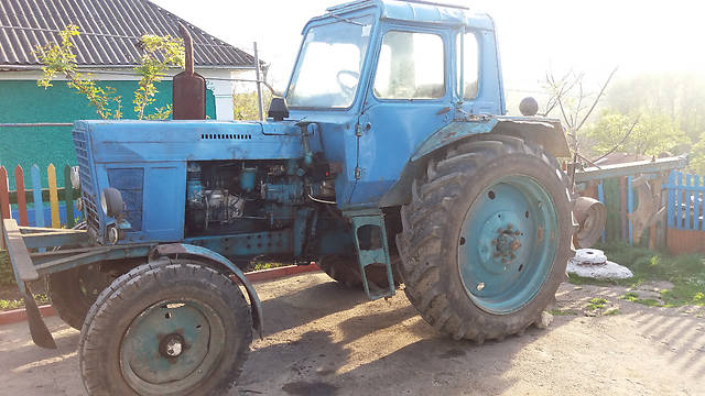 Трактор МТЗ-80 - подготовки к работе