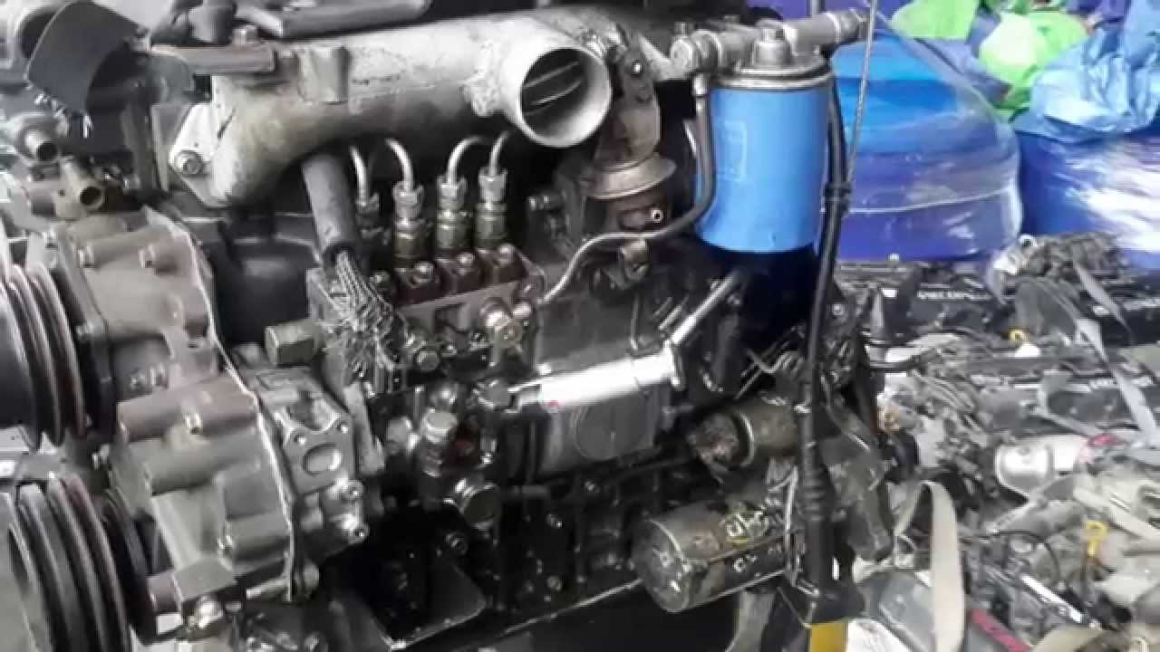 Мотор D4DB после тюнинга