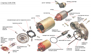 схема стартера 2109.3708